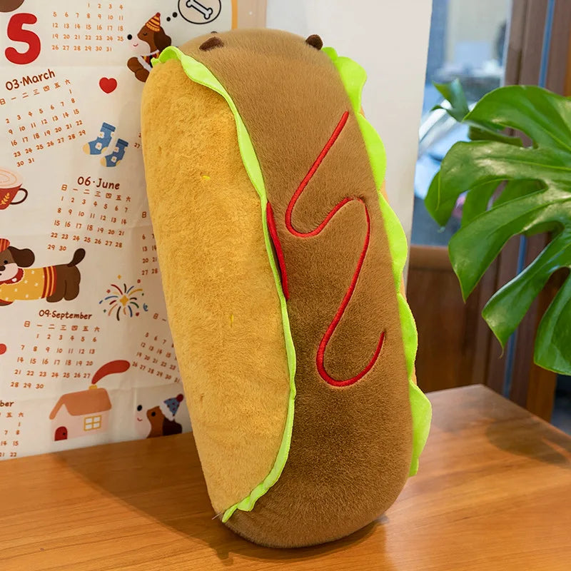 Przytulak™ Kapibara Hot Dog
